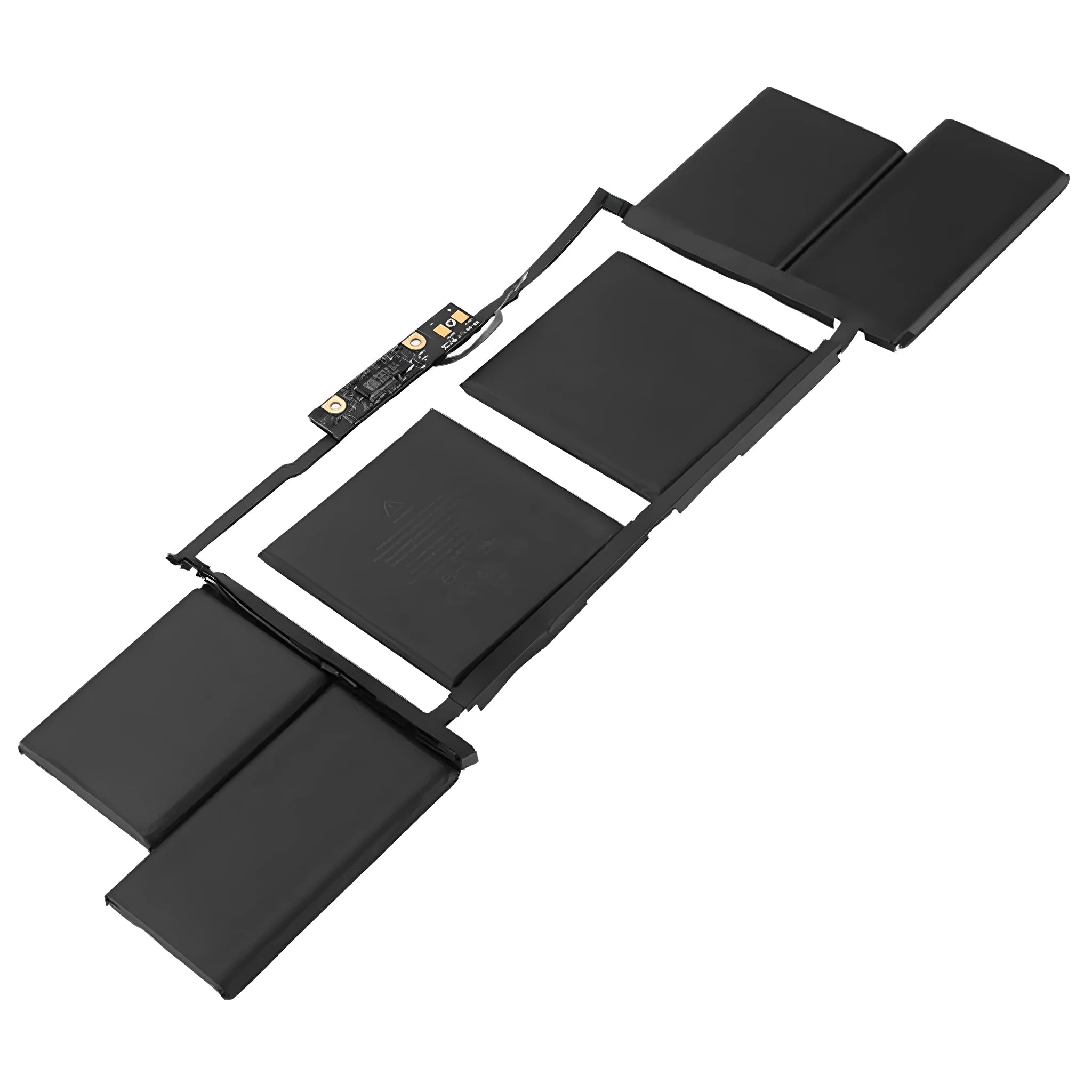 Black non-original replacement laptop battery for A1707 and A1820 models, 6667mAh capacity, 6 cells