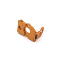 Metal motor holder for 1/28 Weili remote control car, 30.4mm x 20mm x 17.6mm, blue colour