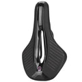 Black and pink mountain bike seat cushion made from PU foam resin sponge material in size M