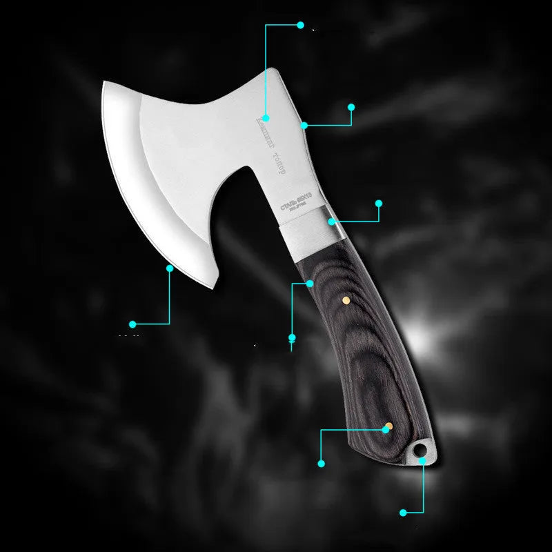 Outdoor Tactics stainless steel camping logging garden axe 57x36x28cm