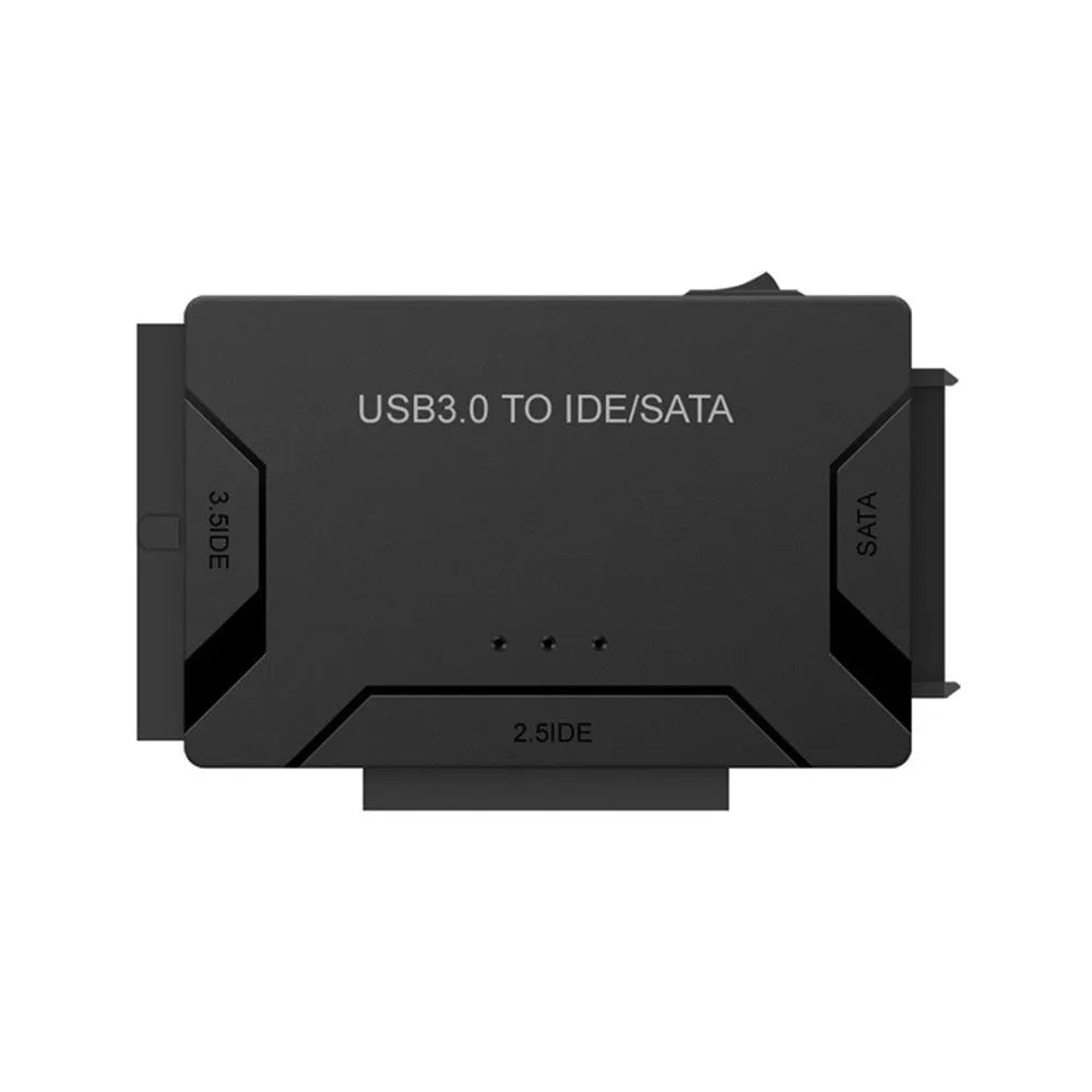 USB to IDE multifunctional converter adapter with power supply and cables for desktop hard drives