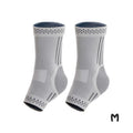 Graphene ankle brace compression sleeve for sprained ankle support with breathable fabric