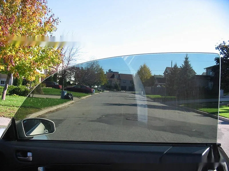 Transparent thickened wear-resistant automotive glass insulation film in 50cm width for car window heat reduction