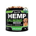 Pack of Calm Down And Chew chewable health supplement capsules, 120 count.