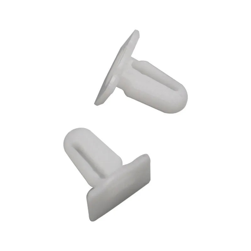 D318 style PA66 plastic automobile trim clips and push rivets, pack of 60 pieces.