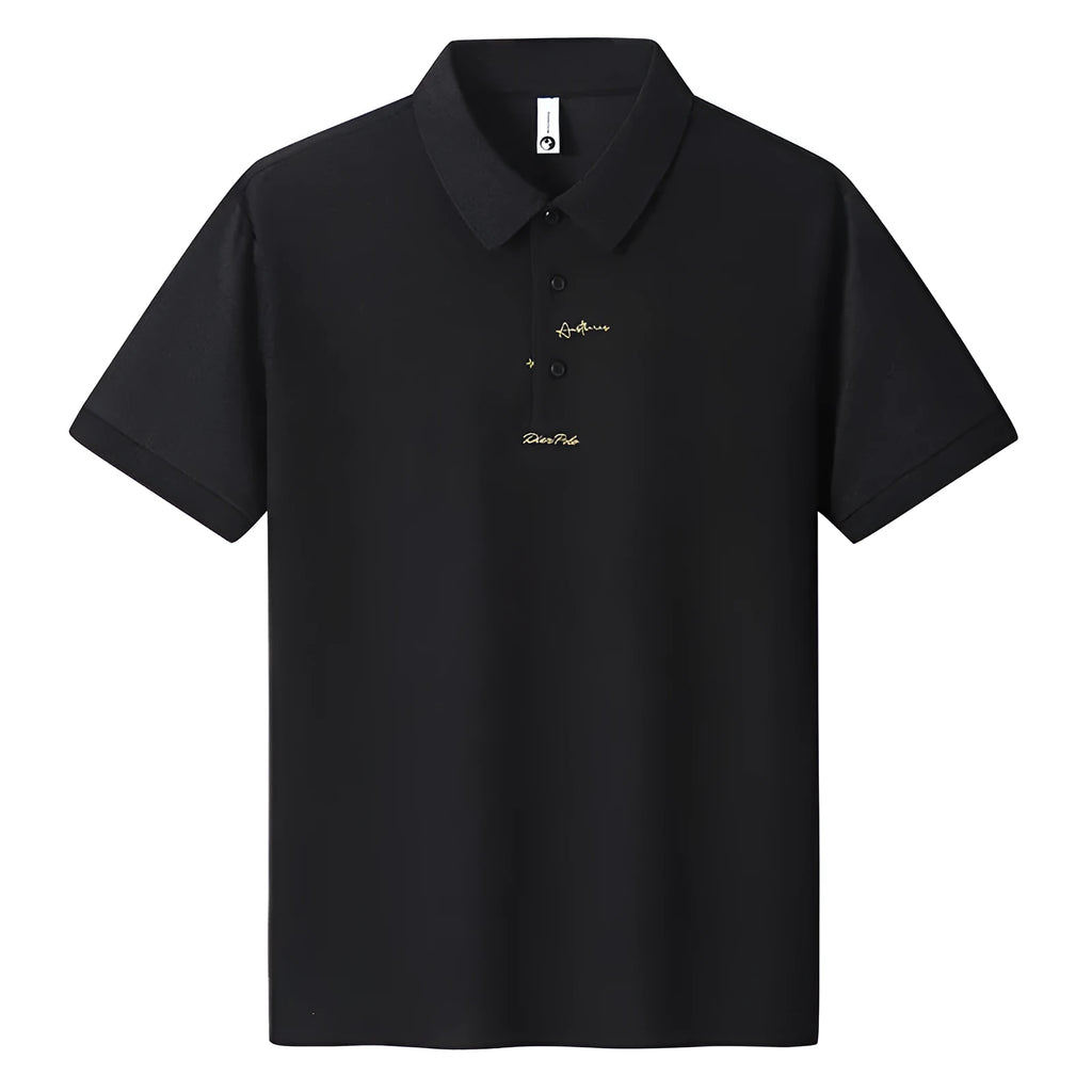 Men's loose-fit casual cotton T-shirt shown in multiple colours including black, green, and pink.