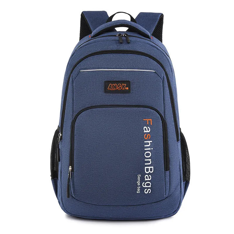 Street trend fashion backpack with 20L capacity, laptop compartment, and multiple organisational pockets in nylon