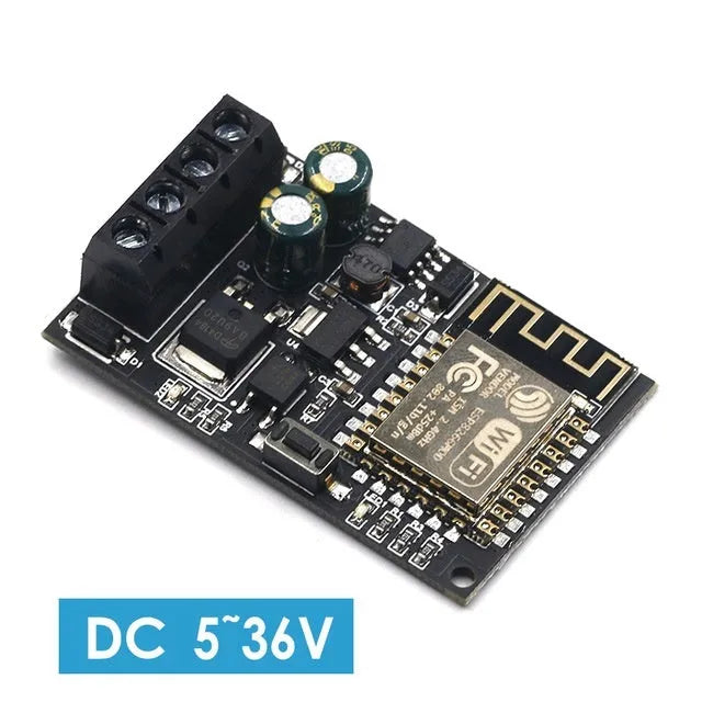 Mobile phone remote control relay module smart home WiFi switch DC5V DC36V XY-WFUSB