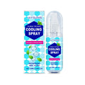 50ml portable cooling spray bottle with mint extract for summer outdoor refreshment