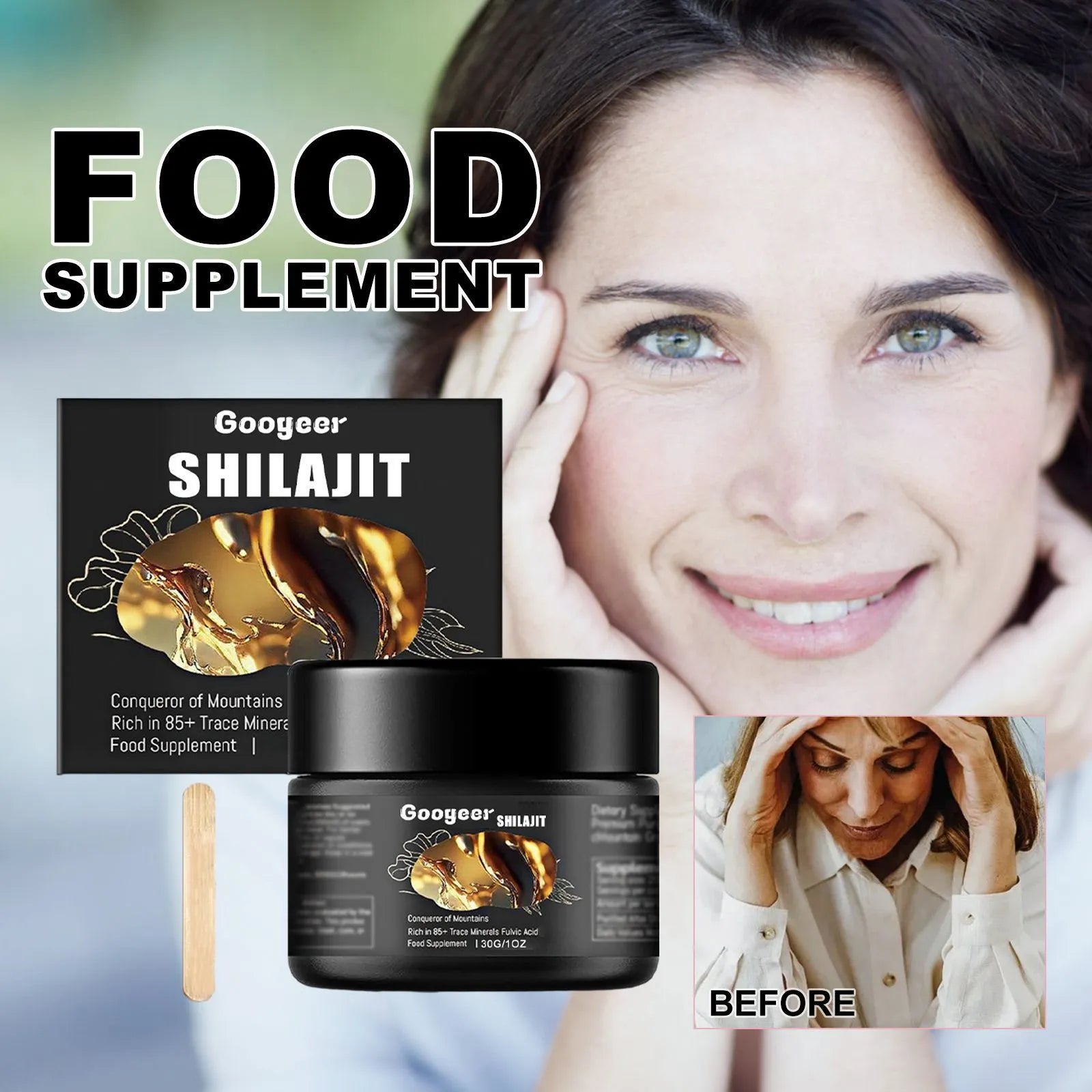 Body care kit with 30g net content for universal skin type body treatment