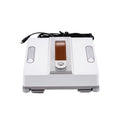 White intelligent window cleaning robot device for high-rise glass surfaces