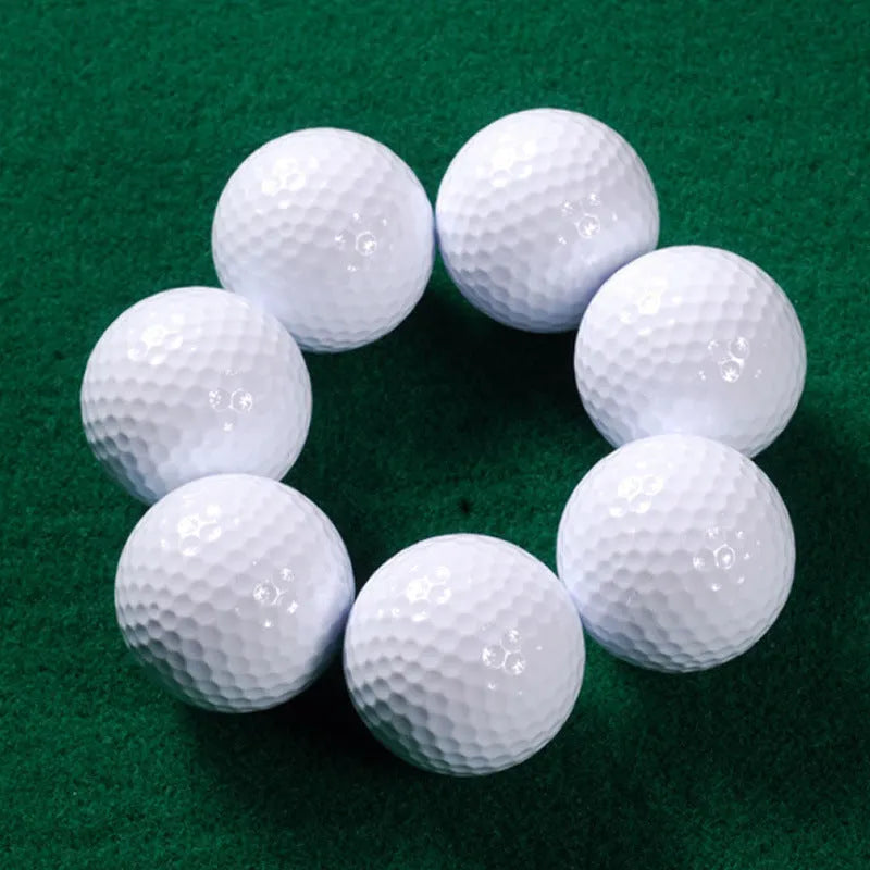 Sarin double deck golf ball, white two-layer competition ball, 42.6mm, 45g, 392 dimples