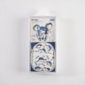 Wired earphones with ABS cable, 1.2 metres, available in blue, beige, and green with round hole or Type-C interface