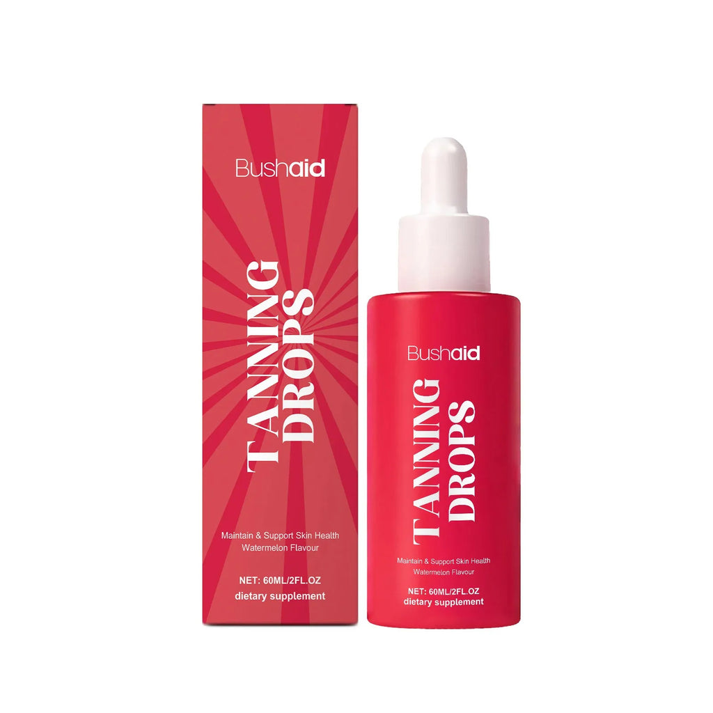 60ml bottle of natural beauty black serum droplets with droplet applicator