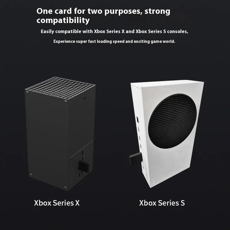 Aluminium alloy Xbox Series S/X hard disk switching box with screwdriver and manual