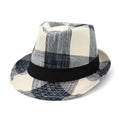 A black or blue polyester sun hat with a bell crown design for outdoor travel.