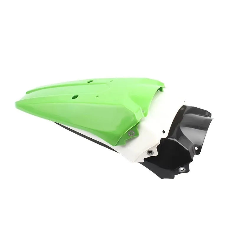 Black plastic motorcycle mudguard tail plate for Kawasaki KLX250 KLX300 350g