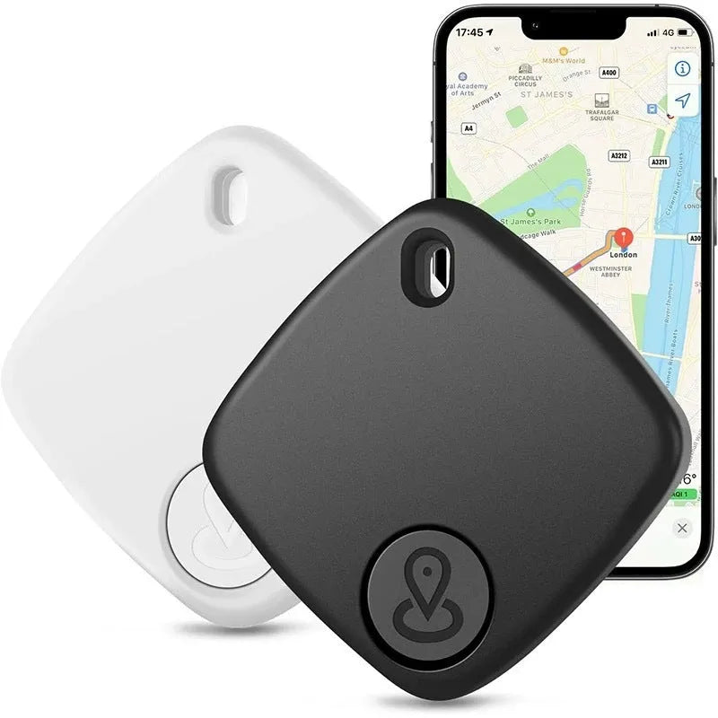 Bluetooth anti-loss alarm device with lanyard for keys and luggage, 38.2mm ABS casing