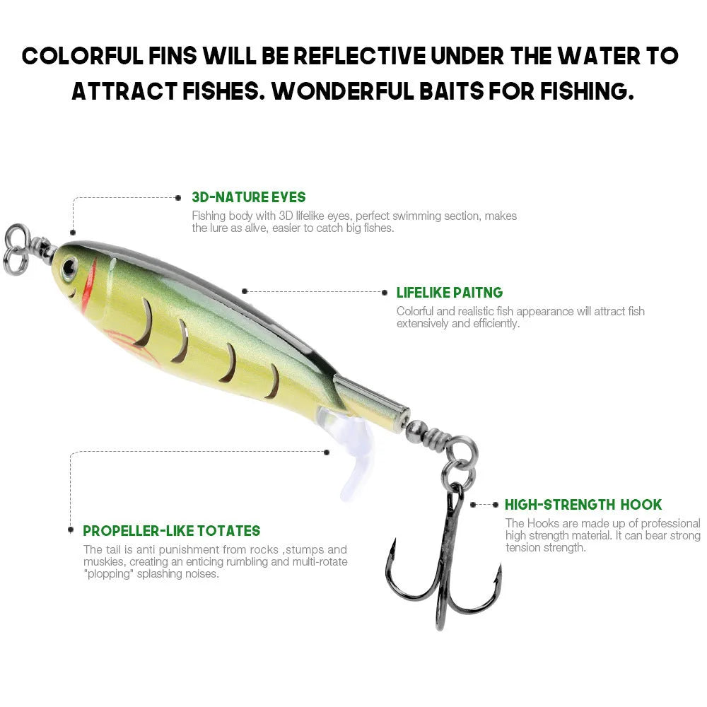 7.5cm bionic fishing lure artificial soft plastic bait for predator species