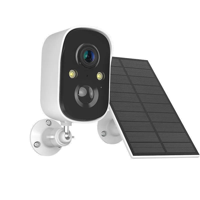 4G wireless security camera with solar panel for home monitoring system