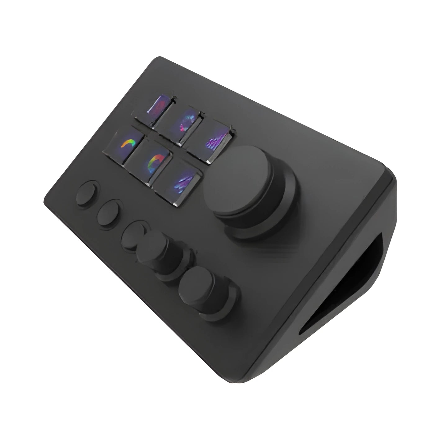 Visual Keyboard N3 silicone keypad in black or white with 2 metre cable and mounting bracket.