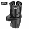 Car cup holder modification accessory with carbon fibre pattern matte finish