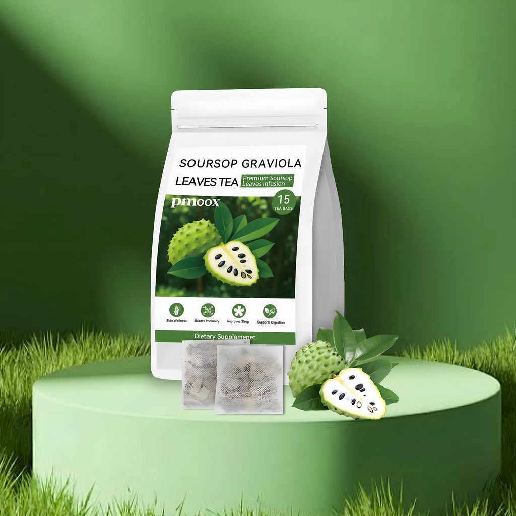 Qingrun Annona fruit leaf herbal tea pack containing 15 tea pieces for general use