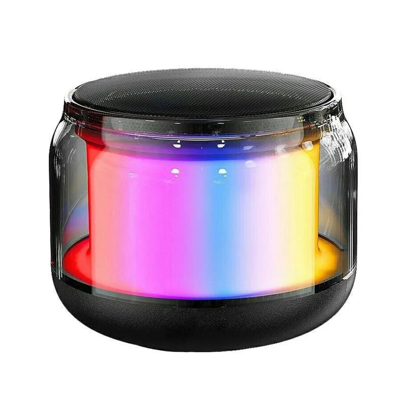 Black coloured glaze gun-shaped Bluetooth speaker with card insertion slot