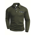 Men's loose-fit modal knitwear top in black with relaxed cut, available in multiple colours and sizes