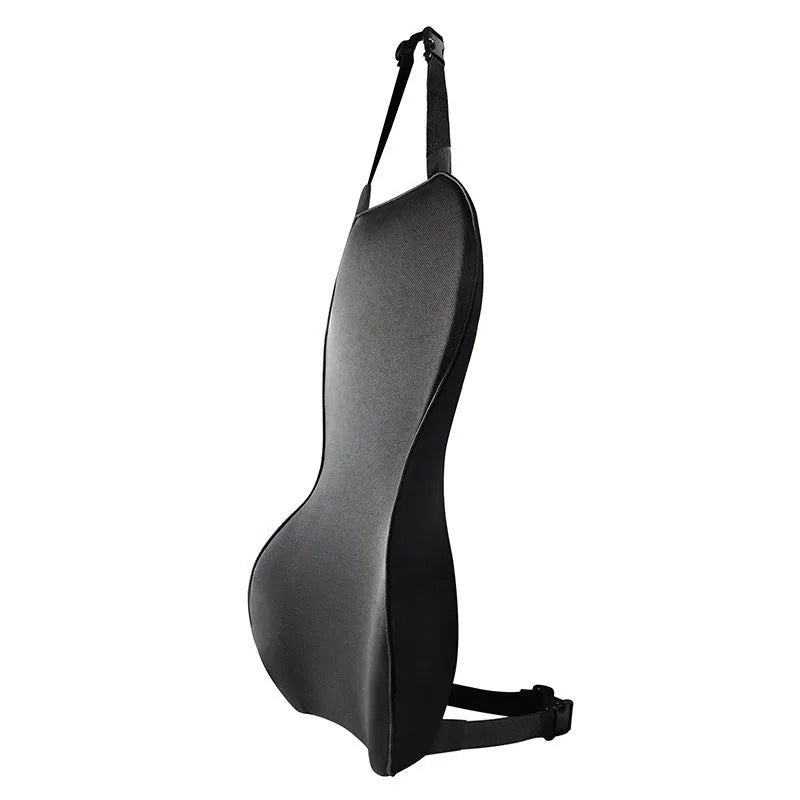 Memory cotton car cushion for lumbar support in universal fit design