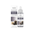 80ml bottle of Black Rice Exfoliating Liquid, a skincare essence with salicylic acid and hyaluronic acid.