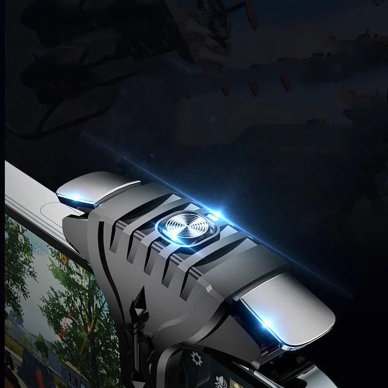 Black mechanical chicken button gaming accessory for quick e-sports response