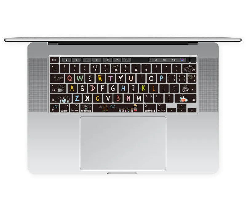 Colourful keyboard protective film for Apple MacBook Pro Air 13.3 inch laptop