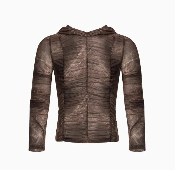 Boys lightweight ice silk bottoming shirt in picture colour for printing pleating inner wear.