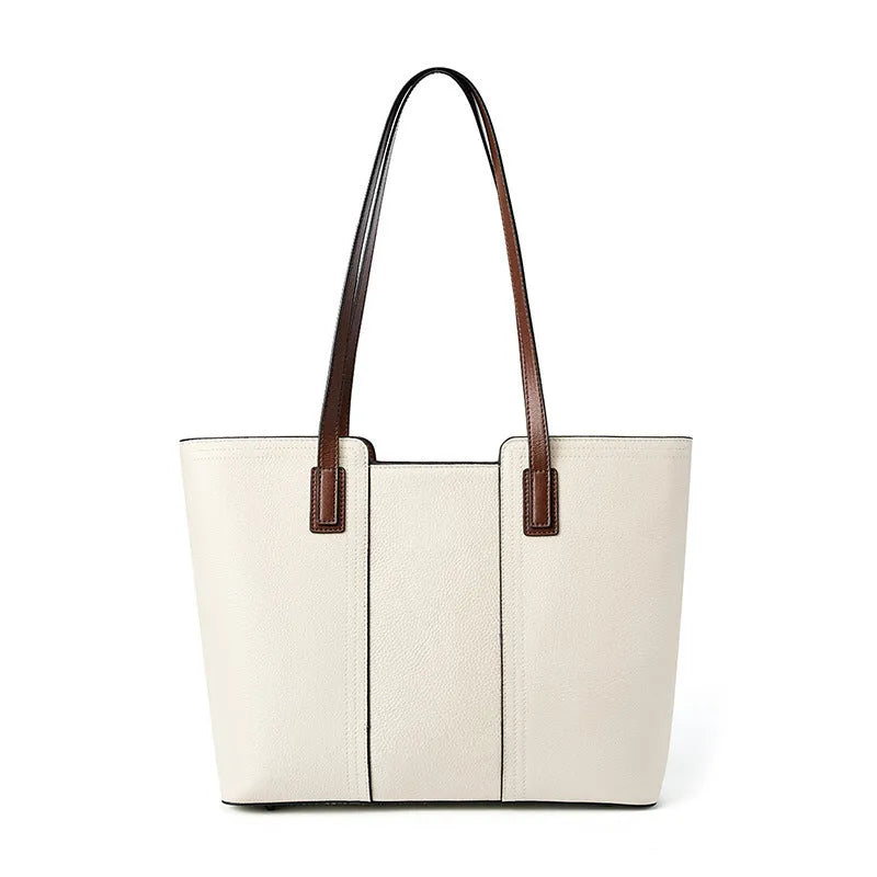 Women's black genuine leather crossbody bag with square shape and single shoulder strap.