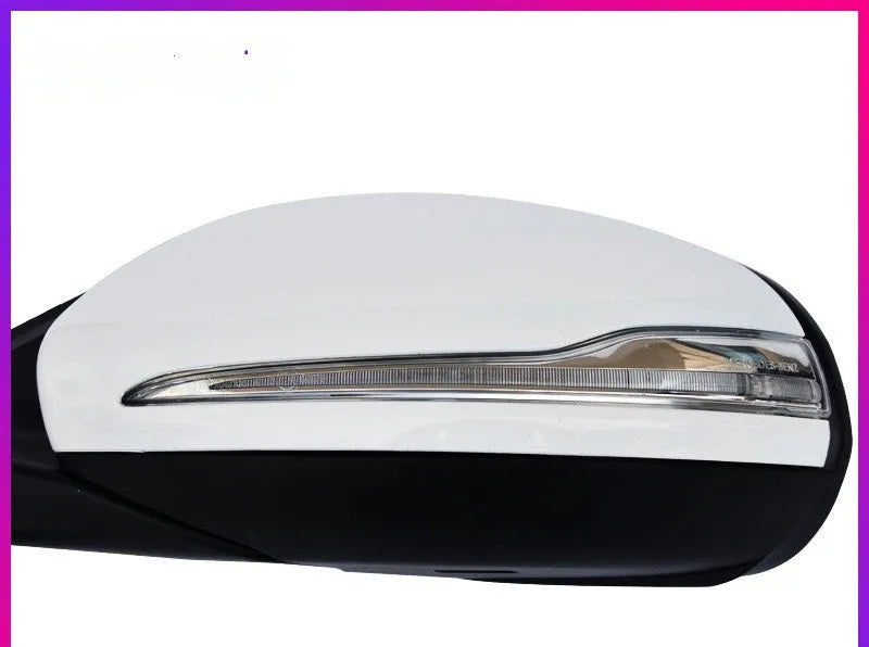 Mercedes-Benz C-Class W205 rearview mirror assembly replacement part with ABS shell