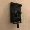 DZ1V1 retro decorative mechanical light switch with white PLA plastic shell