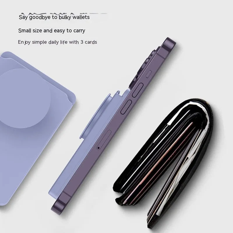 Minimalist magnetic phone holder for iPhone with suction cup base in five colour options.