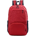 26-inch solid colour waterproof Oxford cloth backpack shown in foldable casual style