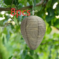 White beehive-shaped paper lantern measuring 22cm by 28cm for decorative lighting.