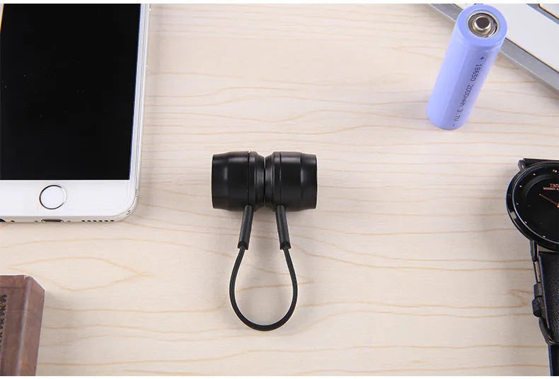 Mini portable keychain charger for mobile phones with keyring attachment