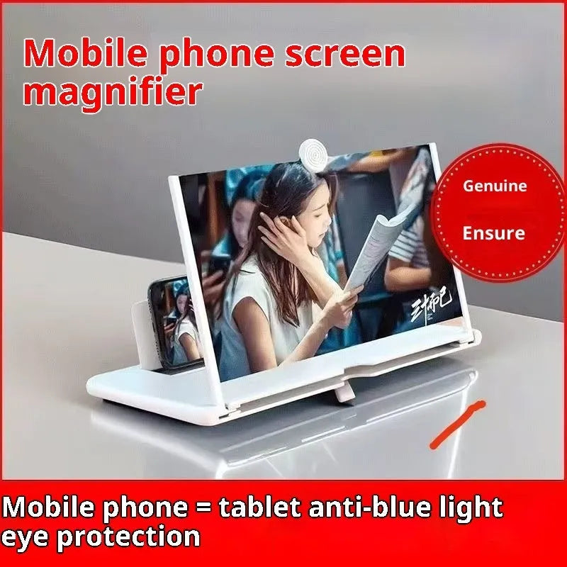F3 10-inch desktop mobile phone screen amplifier in PP plastic with phone holder