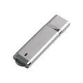 Plastic creative USB flash drive in blue with USB 2.0 interface and 73.2x20x7.4 mm dimensions