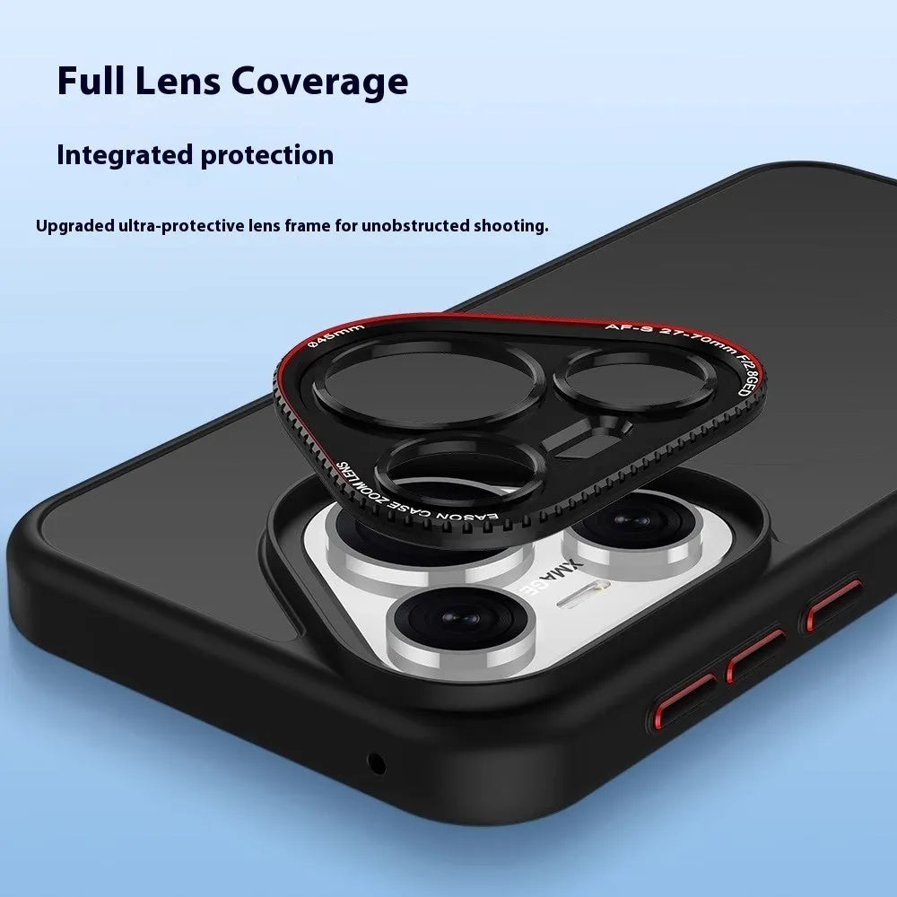 Frosten silicone protective cover for Huawei Pura 70 in Titanium Gray with matte finish and all-inclusive lens