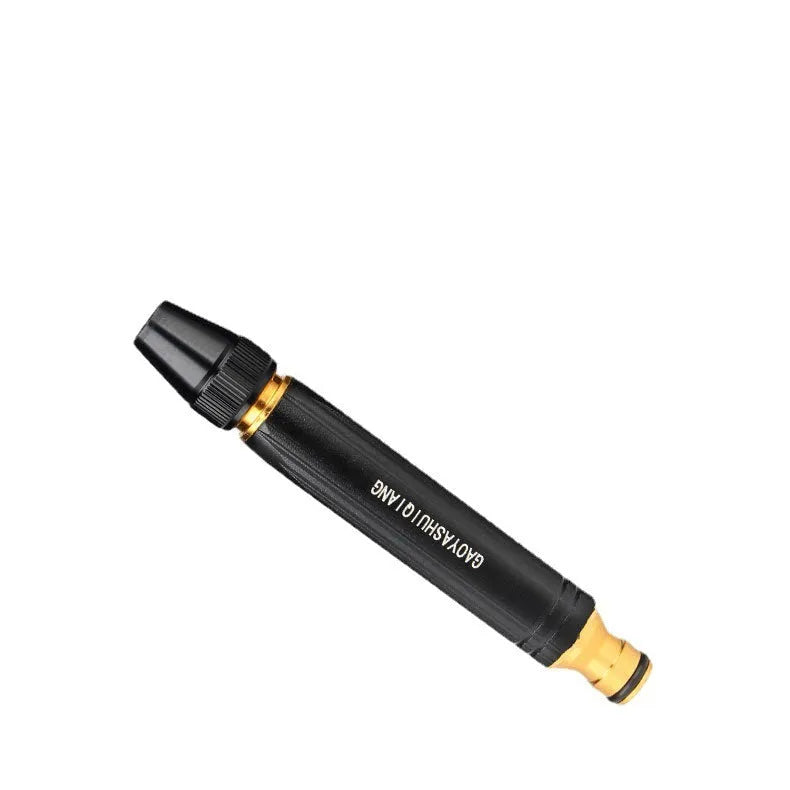 Black King Kong handheld alloy car washing spray gun with garden hose connection