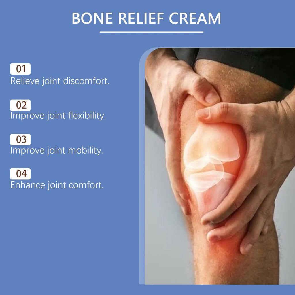 100g container of joint relief cream with mint leaf and cumin seed oil formulation