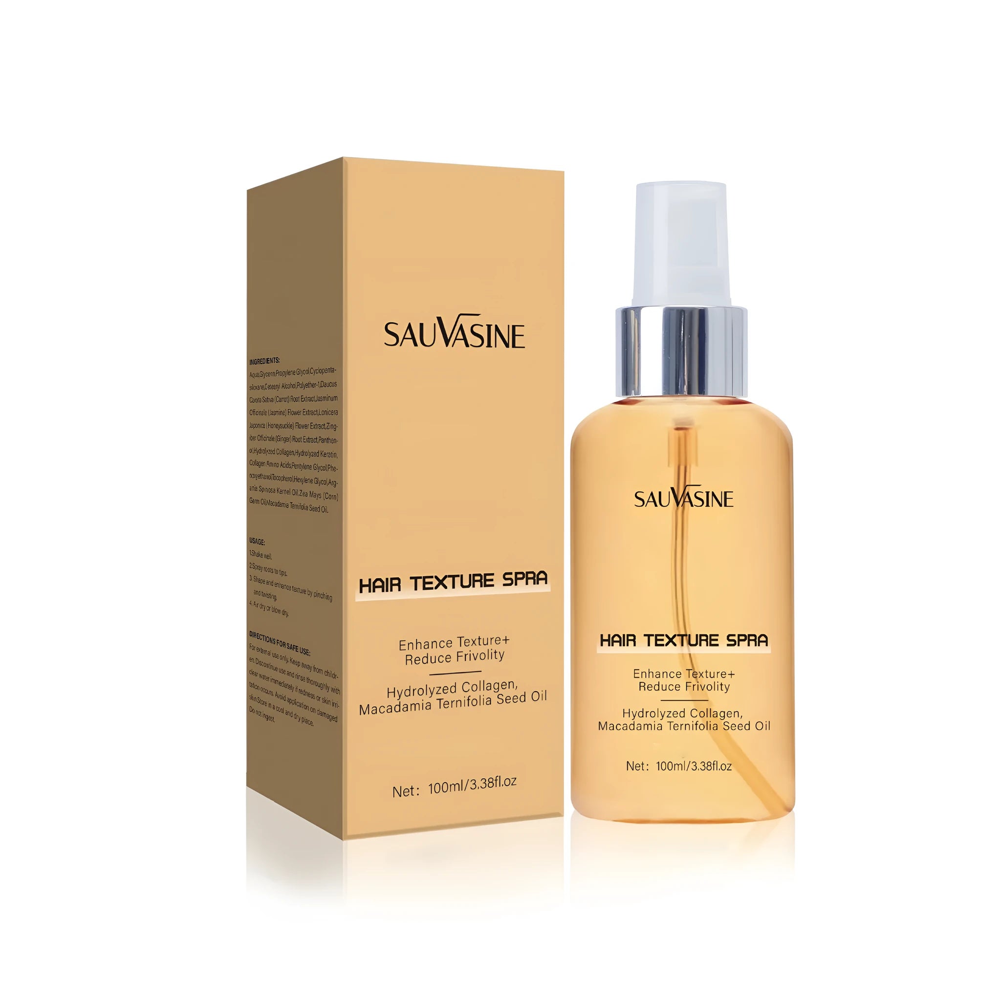 100 ml scalp care spray bottle for frizz reduction and moisturising, SWX-248 classification