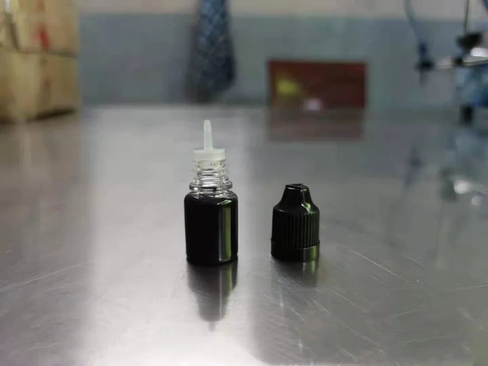 5ml black confidentiality seal ink bottle for office document security stamps