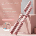 Children's adjustable open back stick for yoga and fitness body shaping in pink and blue colours