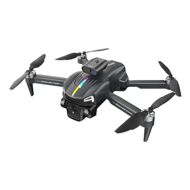 C15 three cameras 4K HD drone dark grey plastic metal aerial photography 1800mAh battery